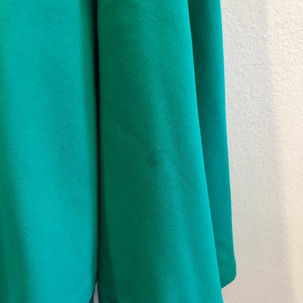 Zara Green A-Line Dress - Picture 6 of 6